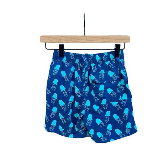 Tom & Teddy Australian swim trunks for boys.  Jellyfish print. Sz‎ 7/8 - Picture 2 of 5